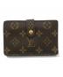 LOUIS VUITTON（ルイ ヴィトン）の古着「2つ折り財布　M61663」｜ブラウン