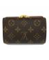 LOUIS VUITTON (ルイ ヴィトン) 2つ折り財布　M61663 ブラウン：12000円