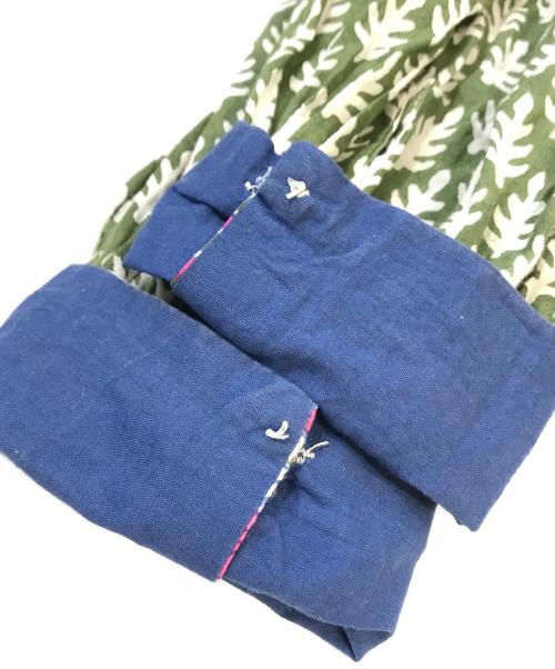 SZ Blockprints（エスゼットブロックプリント）SZ Blockprints (エスゼットブロックプリント) Ron Herman (ロンハーマン) スキッパードレスワンピース　3510300401 ホワイト サイズ:Sの古着・服飾アイテム