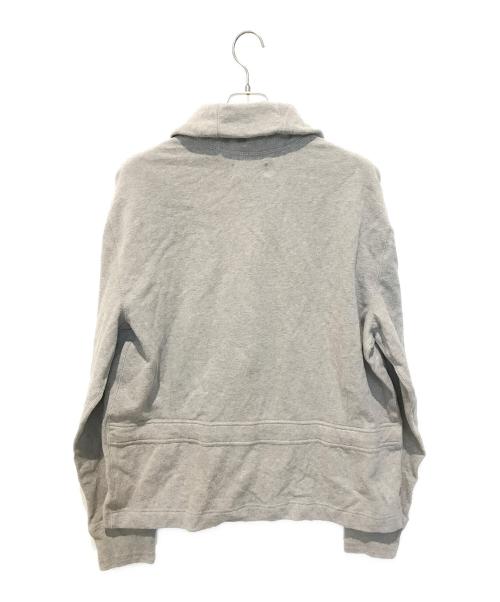 POLO RALPH LAUREN（ポロ・ラルフローレン）POLO RALPH LAUREN (ポロ・ラルフローレン) ショールカラーカーディガン グレー サイズ:XXLの古着・服飾アイテム