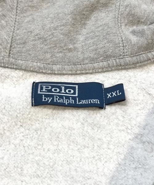 POLO RALPH LAUREN（ポロ・ラルフローレン）POLO RALPH LAUREN (ポロ・ラルフローレン) ショールカラーカーディガン グレー サイズ:XXLの古着・服飾アイテム
