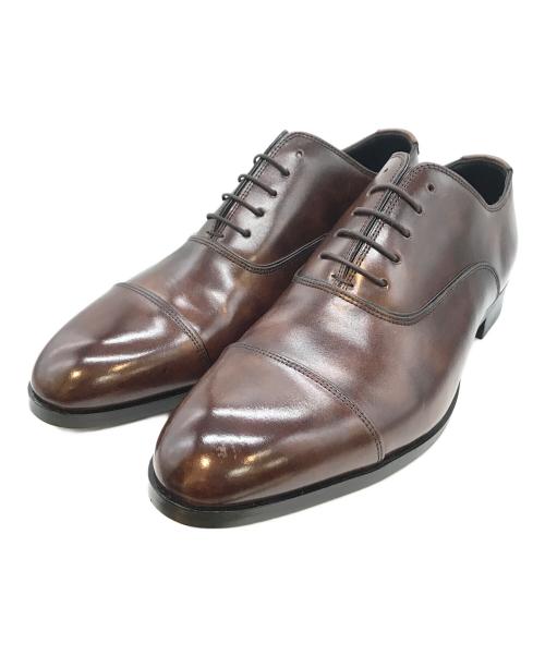 madras（マドラス）madras (マドラス) ストレートチップシューズ ブラウン サイズ:27cmの古着・服飾アイテム