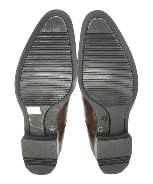 madras（マドラス）madras (マドラス) ストレートチップシューズ ブラウン サイズ:27cmの古着・服飾アイテム