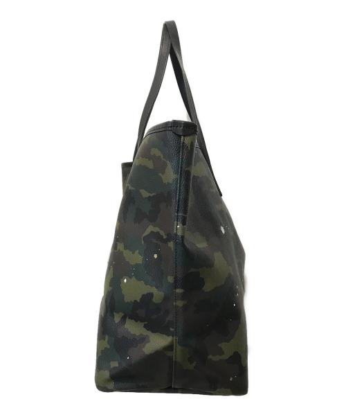 Gentil Bandit（ジャンティバンティ）GENTIL BANDIT (ジャンティバンティ) カモフラージュ柄トートバッグ カーキの古着・服飾アイテム