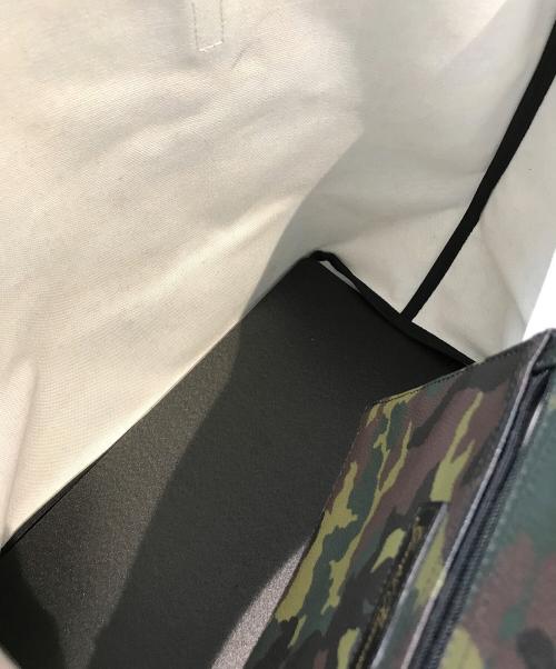 Gentil Bandit（ジャンティバンティ）GENTIL BANDIT (ジャンティバンティ) カモフラージュ柄トートバッグ カーキの古着・服飾アイテム