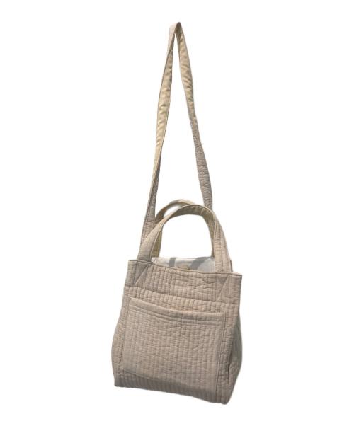 Gypsohila（ジプソフィア）Gypsohila (ジプソフィア) タウンバッグ ベージュの古着・服飾アイテム