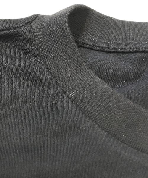 MM6 Maison Margiela（エムエムシックスメゾンマルジェラ）MM6 Maison Margiela (エムエムシックスメゾンマルジェラ) ロゴ刺繍Tシャツ ブラック サイズ:Sの古着・服飾アイテム