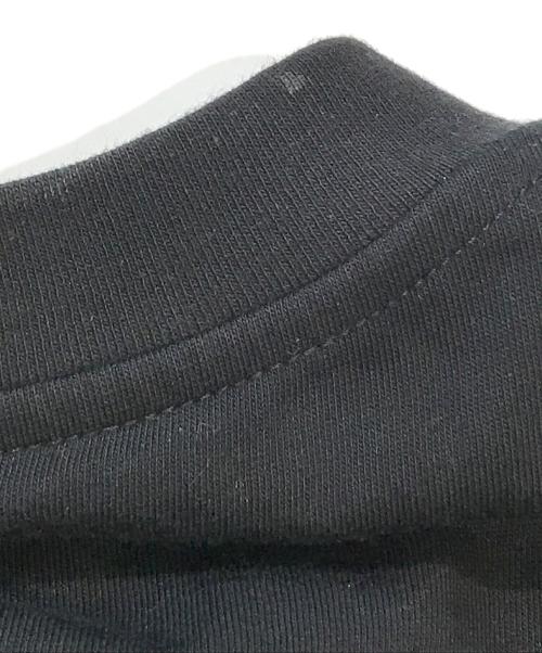 MM6 Maison Margiela（エムエムシックスメゾンマルジェラ）MM6 Maison Margiela (エムエムシックスメゾンマルジェラ) ロゴ刺繍Tシャツ ブラック サイズ:Sの古着・服飾アイテム