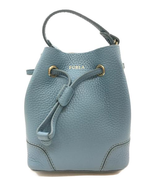 FURLA（フルラ）FURLA (フルラ) コスタンザ2WAYバッグ　F8752 ブルーの古着・服飾アイテム