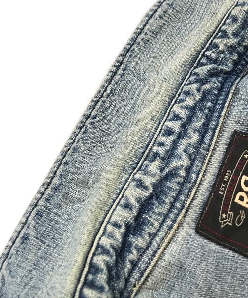 RRL（ダブルアールエル）RRL (ダブルアールエル) デニムウエスタンシャツ インディゴ サイズ:Sの古着・服飾アイテム