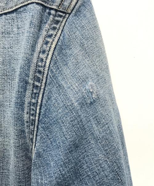 RRL（ダブルアールエル）RRL (ダブルアールエル) デニムウエスタンシャツ インディゴ サイズ:Sの古着・服飾アイテム