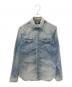 RRL（ダブルアールエル）の古着「デニムウエスタンシャツ」｜インディゴ