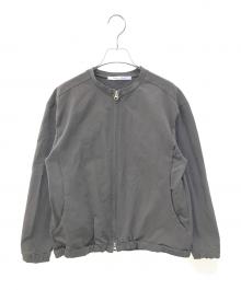 harmonie（アルモニー）の古着「CANAL JEAN ダブルZIPジャージージャケット 61883585」｜オリーブ