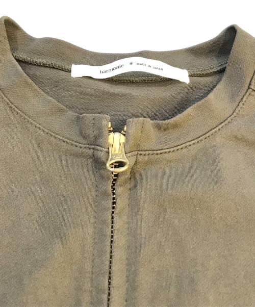 harmonie（アルモニー）harmonie (アルモニー) CANAL JEAN ダブルZIPジャージージャケット 61883585 オリーブ サイズ:freeの古着・服飾アイテム