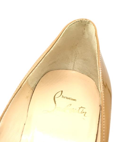 Christian Louboutin（クリスチャン・ルブタン）Christian Louboutin (クリスチャン・ルブタン) ヒールパンプス オレンジ サイズ:34 1/2の古着・服飾アイテム