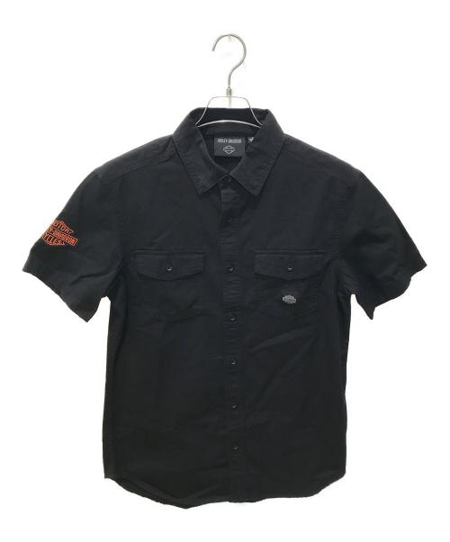 HARLEY-DAVIDSON（ハーレーダビッドソン）HARLEY-DAVIDSON (ハーレーダビッドソン) ウィップラッシュシャツ　96853-23VM ブラック サイズ:S 未使用品の古着・服飾アイテム