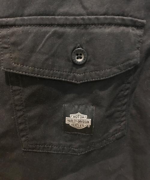 HARLEY-DAVIDSON（ハーレーダビッドソン）HARLEY-DAVIDSON (ハーレーダビッドソン) ウィップラッシュシャツ　96853-23VM ブラック サイズ:S 未使用品の古着・服飾アイテム