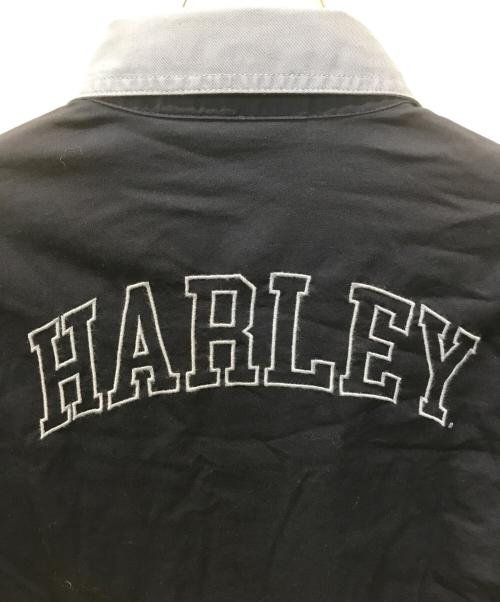 HARLEY-DAVIDSON（ハーレーダビッドソン）HARLEY-DAVIDSON (ハーレーダビッドソン) Shirt-Woven- Caban　96864-23VM ネイビー サイズ:Sの古着・服飾アイテム