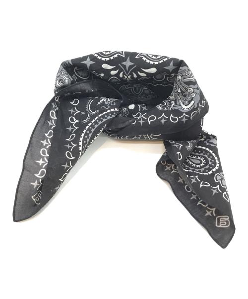 ALEXANDER WANG（アレキサンダー・ワン）ALEXANDER WANG (アレキサンダーワン) バンダナ ブラックの古着・服飾アイテム