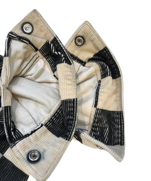 THE REAL McCOY'S（ザ・リアルマッコイズ）THE REAL McCOY'S (ザ・リアルマッコイズ) BUCO CHECKERED CORDUROY JACKET アイボリー×ブラック サイズ:XLの古着・服飾アイテム