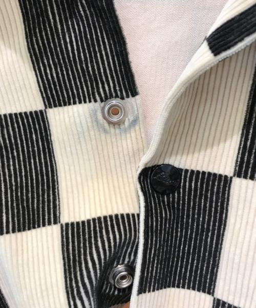 THE REAL McCOY'S（ザ・リアルマッコイズ）THE REAL McCOY'S (ザ・リアルマッコイズ) BUCO CHECKERED CORDUROY JACKET アイボリー×ブラック サイズ:XLの古着・服飾アイテム