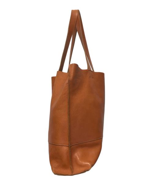 IL BISONTE（イル ビゾンテ）IL BISONTE (イル ビゾンテ) ヤキヌメトートバッグ ブラウンの古着・服飾アイテム