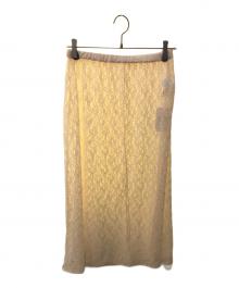 Spick and Span（スピック＆スパン）の古着「フレアスカート　25060200170010」｜アイボリー