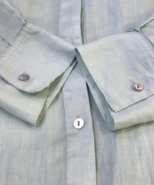 lusteek（ラスティーク）lusteek (ラスティーク) ＬＵラミー後スリットシャツ 黄緑 サイズ:38の古着・服飾アイテム