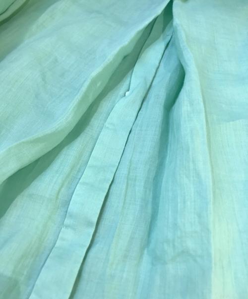 lusteek（ラスティーク）lusteek (ラスティーク) ＬＵラミー後スリットシャツ 黄緑 サイズ:38の古着・服飾アイテム