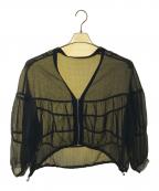 Gready Brilliantグレディ ブリリアン）の古着「シアージャケット　52114O-2」｜ブラック