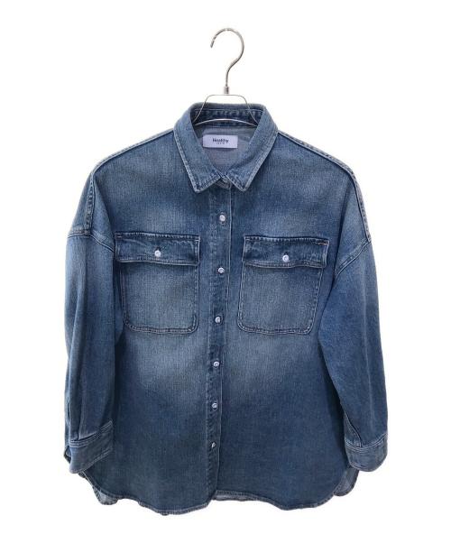 Healthy DENIM（ヘルシーデニム）Healthy denim (ヘルシーデニム) Almond デニムシャツ インディゴ サイズ:Sの古着・服飾アイテム