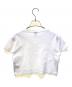 6(ROKU) BEAUTY&YOUTH (ロク ビューティーアンドユース) コットン クロップド Tシャツ　8617-2-990500 ホワイト サイズ:FREE：5000円