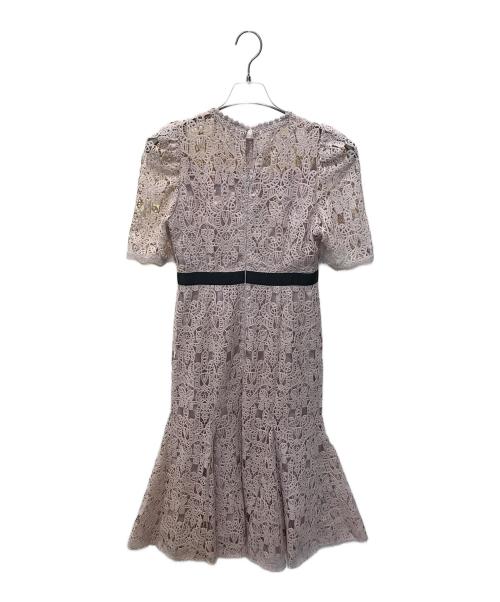 CELFORD（セルフォード）CELFORD (セルフォード) レースワンピース(オケージョンドレス　	CWF0224078 ピンク サイズ:38の古着・服飾アイテム