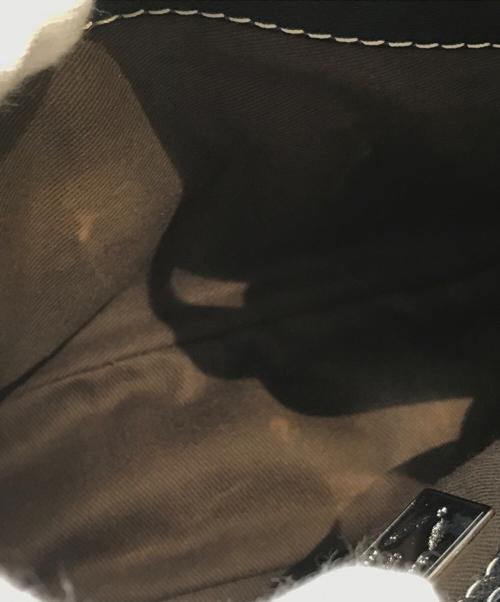 BALLY（バリー）BALLY (バリー) レザーワンショルダーバッグ ブラックの古着・服飾アイテム