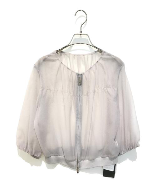 Modify（モディファイ）Modify (モディファイ) シアーブルゾン　543-48055 グレー サイズ:L 未使用品の古着・服飾アイテム