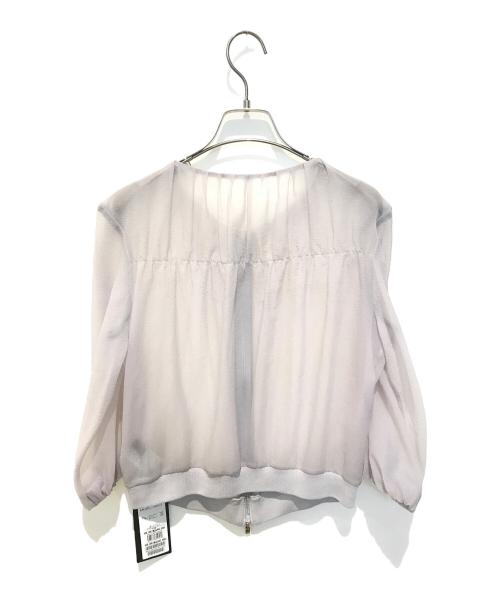 Modify（モディファイ）Modify (モディファイ) シアーブルゾン　543-48055 グレー サイズ:L 未使用品の古着・服飾アイテム