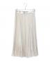 Modify（モディファイ）の古着「メッシュプリーツスカート」｜ベージュ