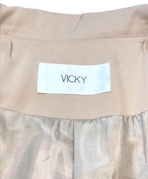 VICKY（ビッキー）VICKY (ビッキー) フーデッドコート ベージュ サイズ:1 未使用品の古着・服飾アイテム