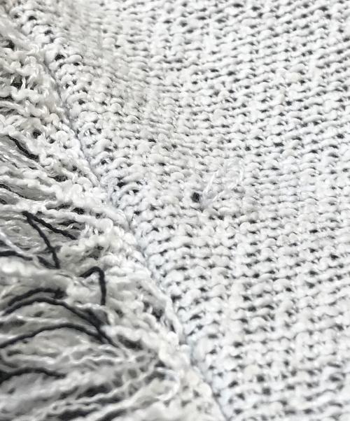 maison de dolce（メゾンドドルチェ）maison de dolce (メゾンドドルチェ) ツイードワンピース ホワイト サイズ:FREE 未使用品の古着・服飾アイテム