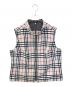 BURBERRY LONDON（バーバリーロンドン）の古着「リバーシブルノヴァチェックベスト　FC145-722」｜ブラウン