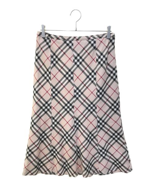 BURBERRY LONDON（バーバリーロンドン）BURBERRY LONDON (バーバリーロンドン) スカート　FXB14-030-14 ブラウン サイズ:44の古着・服飾アイテム