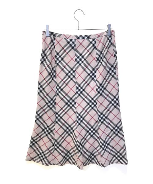 BURBERRY LONDON（バーバリーロンドン）BURBERRY LONDON (バーバリーロンドン) スカート　FXB14-030-14 ブラウン サイズ:44の古着・服飾アイテム