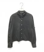 mizuiro-indミズイロインド）の古着「ショートシャツ」｜ブラック