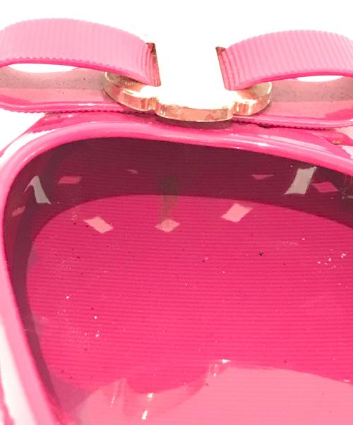 Salvatore Ferragamo（サルヴァトーレ フェラガモ）Salvatore Ferragamo (サルヴァトーレ フェラガモ) ラバーパンプス ショッキングピンク サイズ:6の古着・服飾アイテム