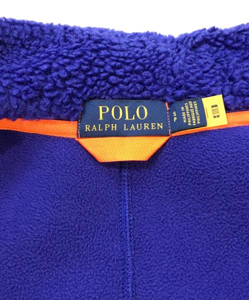 POLO RALPH LAUREN（ポロ・ラルフローレン）POLO RALPH LAUREN (ポロ・ラルフローレン) ボアジャケット　THE BEAT GARDEN ブルー サイズ:Sの古着・服飾アイテム