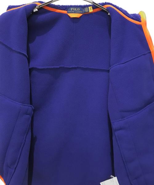 POLO RALPH LAUREN（ポロ・ラルフローレン）POLO RALPH LAUREN (ポロ・ラルフローレン) ボアジャケット　THE BEAT GARDEN ブルー サイズ:Sの古着・服飾アイテム