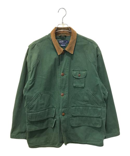 POLO RALPH LAUREN（ポロ・ラルフローレン）POLO RALPH LAUREN (ポロ・ラルフローレン) ハンティングジャケット グリーン サイズ:Lの古着・服飾アイテム