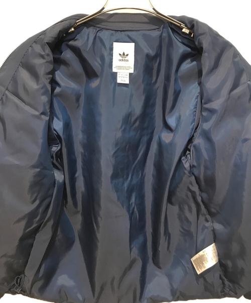 adidas（アディダス）adidas (アディダス) 中綿ジャケット ブルー サイズ: Sの古着・服飾アイテム