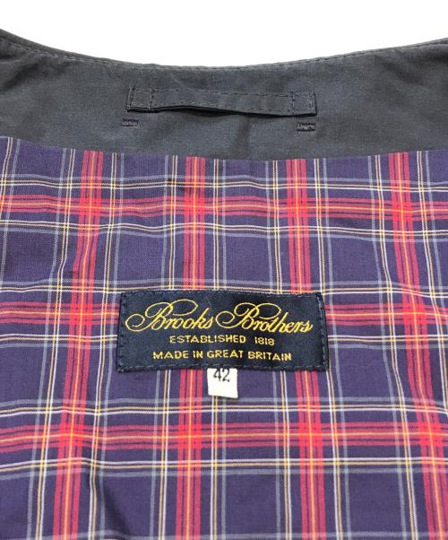 BROOKS BROTHERS（ブルックスブラザーズ）BROOKS BROTHERS (ブルックスブラザーズ) ステンカラーコート ネイビー サイズ:Ｌの古着・服飾アイテム
