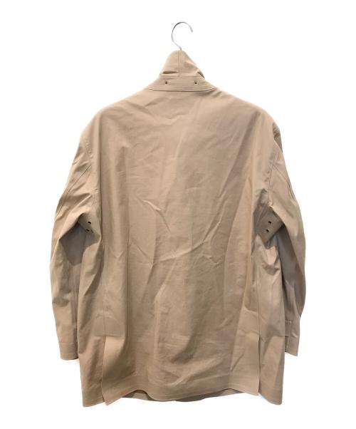 POLO RALPH LAUREN（ポロ・ラルフローレン）POLO RALPH LAUREN (ポロ・ラルフローレン) ゴム引きステンカラーコート ベージュ サイズ:Lの古着・服飾アイテム